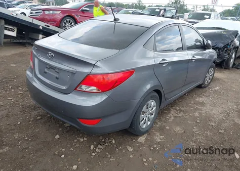 2015 Hyundai Accent Gls z USA, uszkodzony, nr VIN KMHCT4AE4FU834422